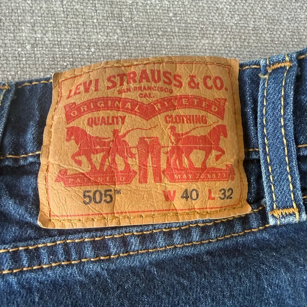 Levi's Men's Straight Dark Blue Denim Jeans